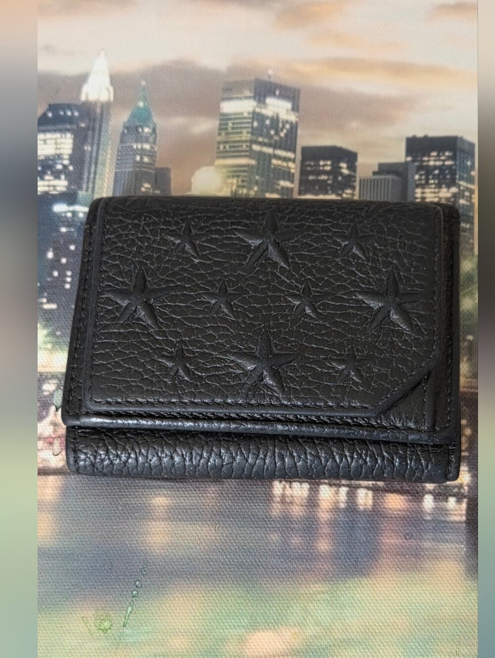 Jimmy Choo Black Leather Wallet